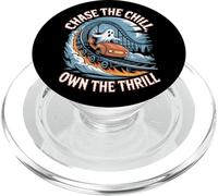 Chase the Chill Own the Thrill Halloween PopSockets PopGrip for MagSafe