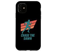 Chase the Dawn Runner Retro 70s 80s Case for iPhone 11