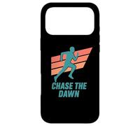 Chase the Dawn Runner Retro 70s 80s Case for iPhone 17 Pro Max