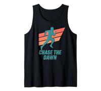 Chase The Dawn Runner Retro 70s 80s Tank Top