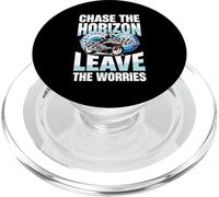 Chase The Horizon Leave The Worries PopSockets PopGrip for MagSafe