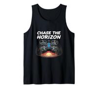 Chase The Horizon Sunset Flight FPV Exploration Drone Tank Top