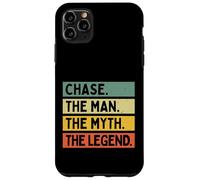 Chase The Man The Myth The Legend Funny Personalized Quote Case for iPhone 11 Pro Max