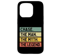 Chase The Man The Myth The Legend Funny Personalized Quote Case for iPhone 15 Pro