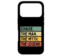 Chase The Man The Myth The Legend Funny Personalized Quote Case for iPhone 17 Pro