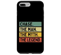 Chase The Man The Myth The Legend Funny Personalized Quote Case for iPhone 7 Plus/8 Plus