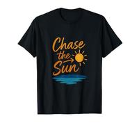 Chase The Sun Vacation Mode Summer Graphic T-Shirt