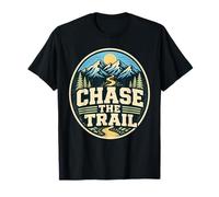 Chase The Trail Mountain Retro T-Shirt