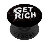 Chase Your Dreams with this Get Rich Speech Outfit PopSockets Adhesive PopGrip