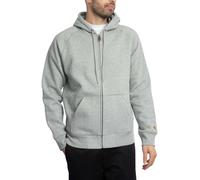 Carhartt WIP - Hooded Chase Grey Heather/Gold - Zipper - grey - XL - 95% Cotton, 5% Elastane,59% Cotton, 41% Polyester,Sweat XL