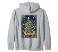 Chasing After Jesus And Toddlers Tarot Card Zip Hoodie