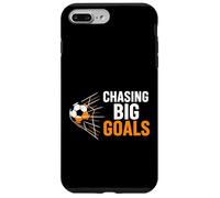 Chasing Big Goals Soccer Player Motivation Case for iPhone 7 Plus/8 Plus