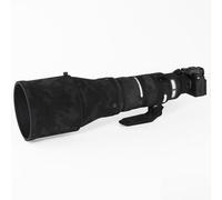 CHASING BIRDS Camouflage Waterproof Lens Coat for SIGMA 300-600mm DG OS SPORTS Rainproof Lens Protective Cover (Shadow Black)