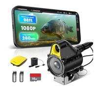 Chasing Canfish CF1 Underwater Fishing Camera Kit,1080P Full HD Portable Video Fish Finder,APP Remote Control Real-time Observation,Fishing Camera