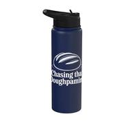 Chasing Doughpamine Wild Yeast Hobbyist Sourdough Stainless Steel Insulated Water Bottle