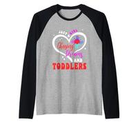 Chasing Dreams and Toddlers Raglan Baseball Tee