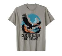 Chasing Dreams Eagle Flight Freedom Alpine Wilderness Wild T-Shirt