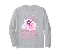 Chasing Dreams in Rhythmic Gymnastics Long Sleeve T-Shirt