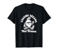 Chasing Dreams Not Drama Lemon Motivational Quote Value Graphic T-Shirt