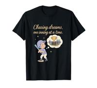 Chasing Dreams One Inning Baseball Motivational Graphic T-Shirt
