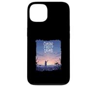 Chasing Firefly Dreams Whimsical Night Sky Scene Case for iPhone 13