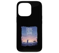 Chasing Firefly Dreams Whimsical Night Sky Scene Case for iPhone 13 Pro