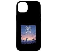 Chasing Firefly Dreams Whimsical Night Sky Scene Case for iPhone 14 Plus