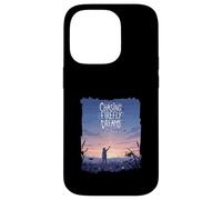 Chasing Firefly Dreams Whimsical Night Sky Scene Case for iPhone 14 Pro
