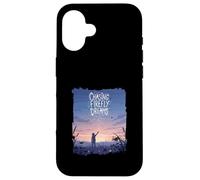 Chasing Firefly Dreams Whimsical Night Sky Scene Case for iPhone 16