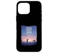 Chasing Firefly Dreams Whimsical Night Sky Scene Case for iPhone 16 Pro Max