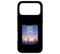 Chasing Firefly Dreams Whimsical Night Sky Scene Case for iPhone 17 Pro Max