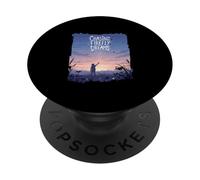 Chasing Firefly Dreams Whimsical Night Sky Scene PopSockets Adhesive PopGrip