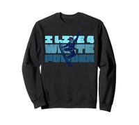 Chasing Fresh White Snow I Live 4 Epic Retro Snowboarding Sweatshirt