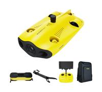 Chasing Gladius MINI S Upgraded Professional Underwater Camcorder Set with 4K Resolution + Anti-Vibration Camera Behold, Remote Control and App Remote, Avoid Technology