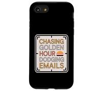 Chasing Golden Hour Dodging Emails - Witty Humor Case for iPhone SE (2020) / 7/8
