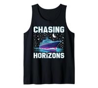 Chasing Horizons Cruise Ship Nautical Adventure Tank Top