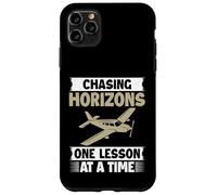 Chasing Horizons one Lesson at a Time Flight Instructor Case for iPhone 11 Pro Max
