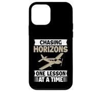 Chasing Horizons one Lesson at a Time Flight Instructor Case for iPhone 12 mini