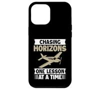 Chasing Horizons one Lesson at a Time Flight Instructor Case for iPhone 12 Pro Max