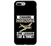 Chasing Horizons one Lesson at a Time Flight Instructor Case for iPhone 7 Plus/8 Plus