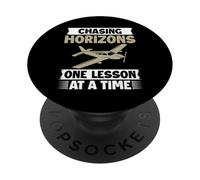 Chasing Horizons one Lesson at a Time Flight Instructor PopSockets Adhesive PopGrip