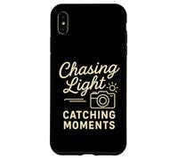 Chasing Light Catching Moments Photography Enthusiast Case for iPhone XS Max