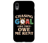 CHASING LIKE THEY OWE ME RENT Case for iPhone XR