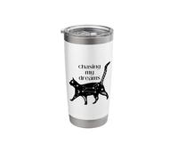 Chasing My Dreams (with Cosmic Cat) Stainless Steel Insulated Tumbler