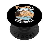 Chasing Peaks - Adirondack Mountains PopSockets Adhesive PopGrip