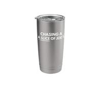 Chasing Pizza. Stainless Steel Insulated Tumbler