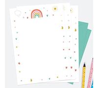 Chasing Rainbows - Notelet Writing Set - Pack of 20