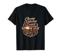 Chasing Reflecting Dreams Vintage Biker Badge T-Shirt