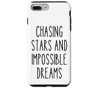 Chasing Stars Dreams Motivational Inspirational Quote Artist Case for iPhone 7 Plus/8 Plus