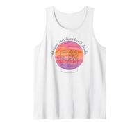Chasing Sunset Sips and Outdoor Summer Beach Fun Tank Top